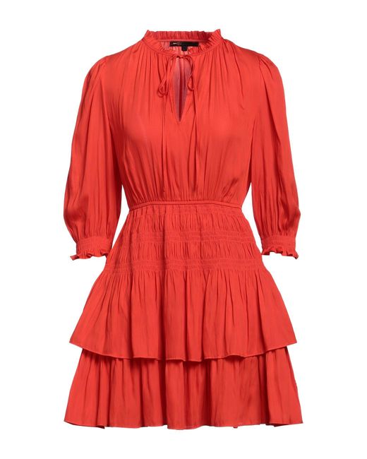 Maje Red Mini Dress