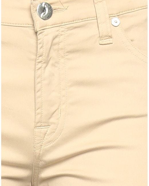 Jacob Cohen Natural Pants Cotton, Elastane