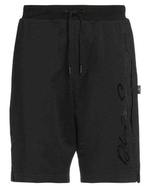 Philipp Plein Black Shorts & Bermuda Shorts for men