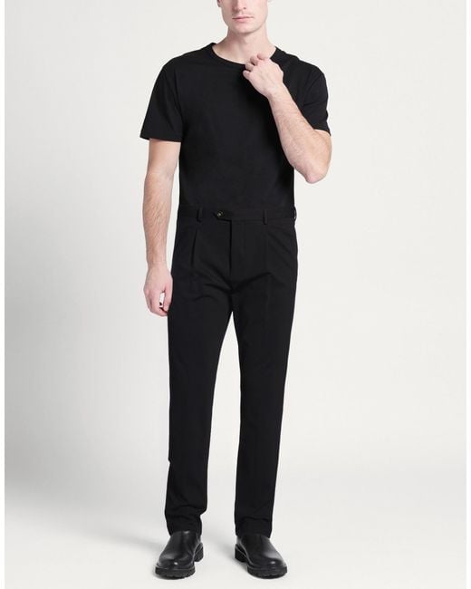 Manuel Ritz Black Trouser for men