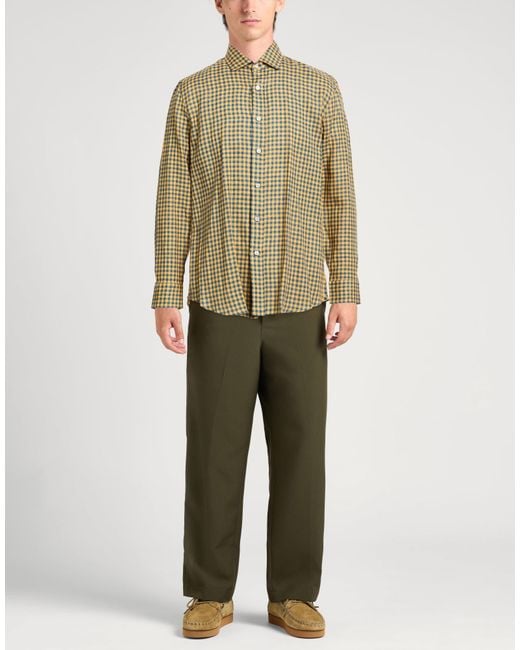 Camicia di Salvatore Piccolo in Green da Uomo