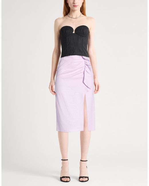 ARMANI EXCHANGE Purple Midi Skirts