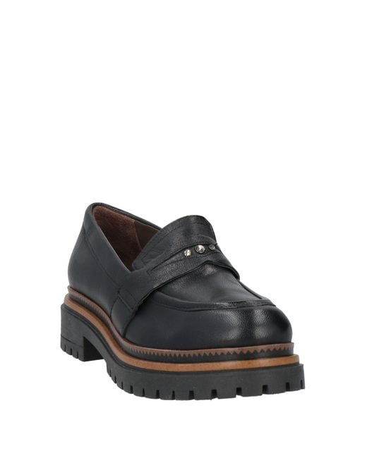 Mjus Black Loafers Leather