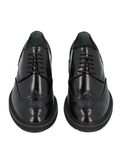 Zapatos de cordones Tod's de hombre de color Black