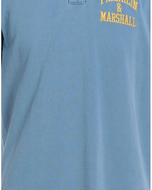 Franklin & Marshall Blue Polo Shirt for men