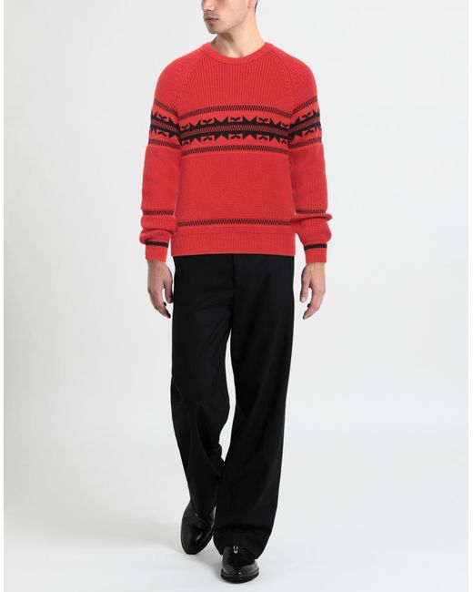 Paolo Pecora Red Jumper for men