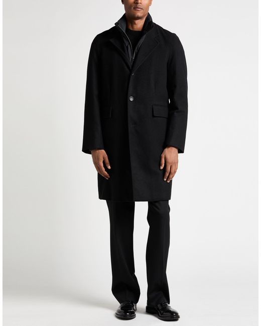 Manteau Long Paltò pour homme en coloris Black