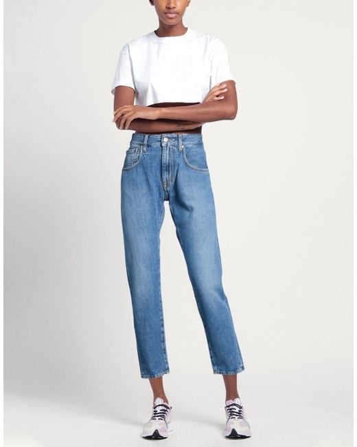 People Blue Jeans Cotton