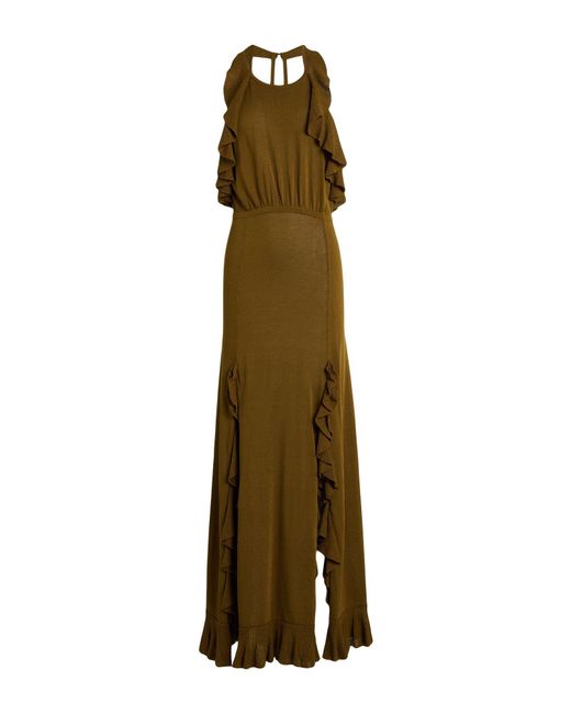 Twinset Green Maxi Dresses