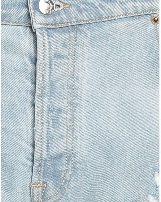 Buscemi Blue Denim Shorts for men