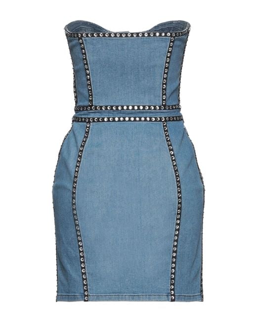 Moschino Blue Mini Dress