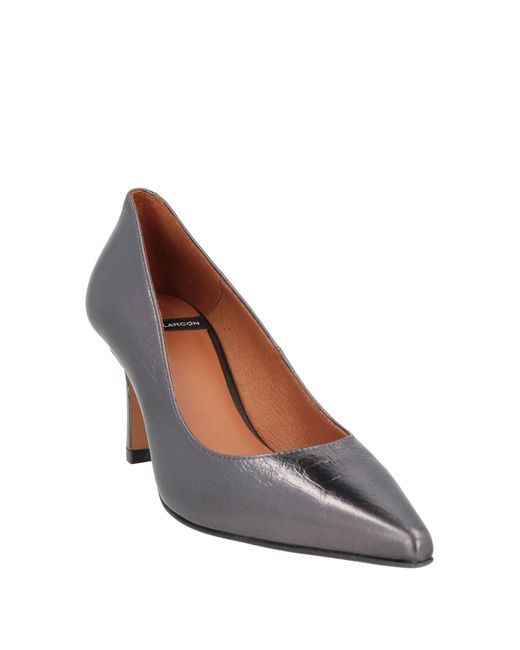 Angel Alarcon Brown Steel Pumps Leather