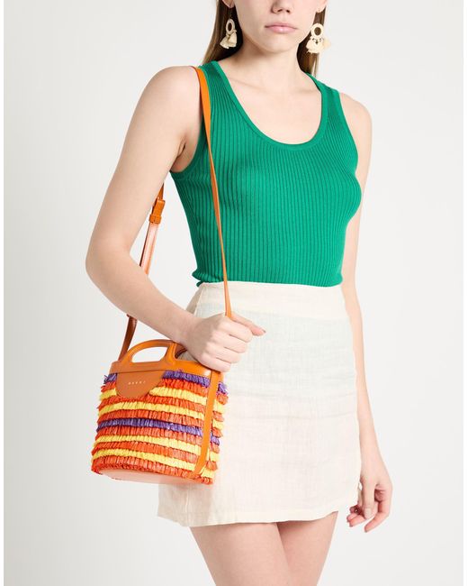 Marni Orange Handbag