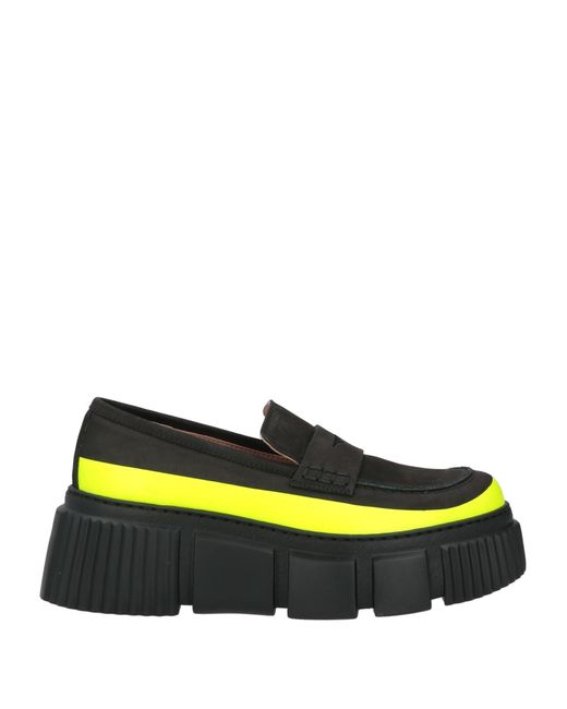Pollini Yellow Loafer