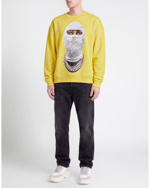 Ih Nom Uh Nit Yellow Sweatshirt Cotton for men