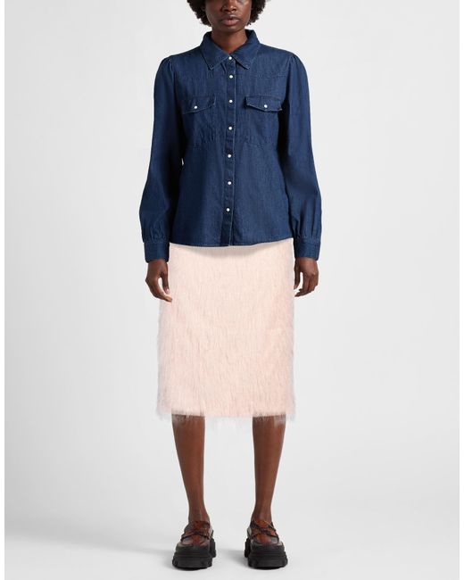 Twinset Pink Midi Skirt