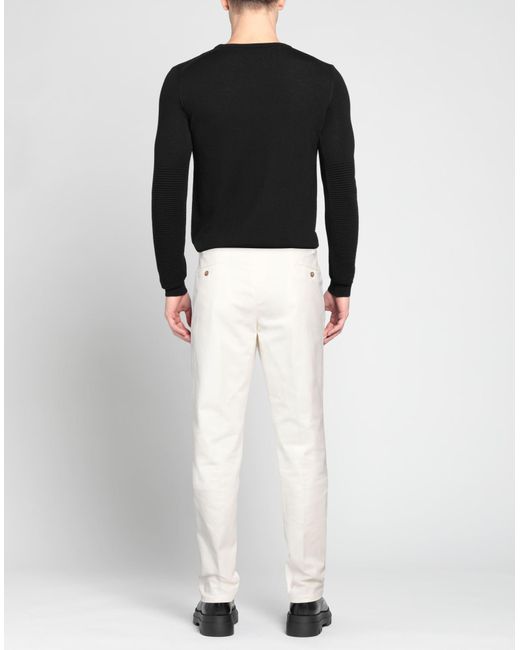 Lardini White Trouser for men
