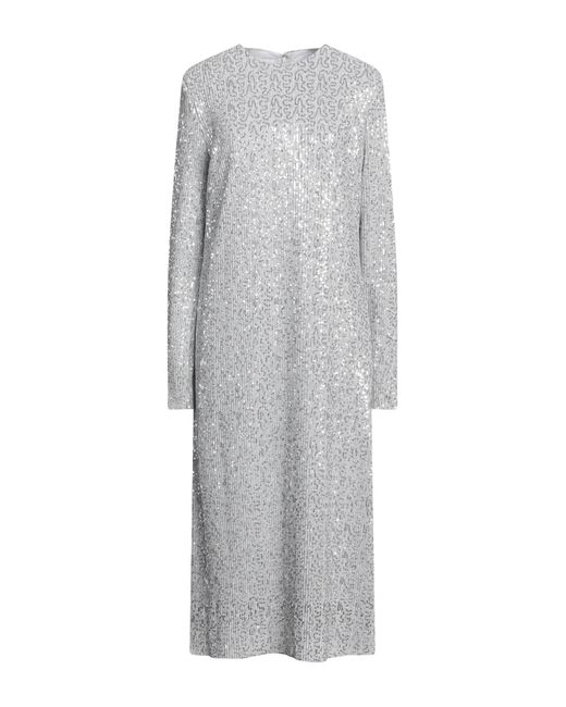 Stine Goya Gray Midi Dress