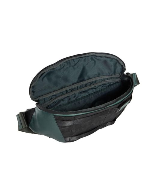 Piquadro Black Belt Bags for men