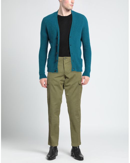 Jacob Coh?n Green Military Pants Cotton, Modal, Elastane, Polyester for men