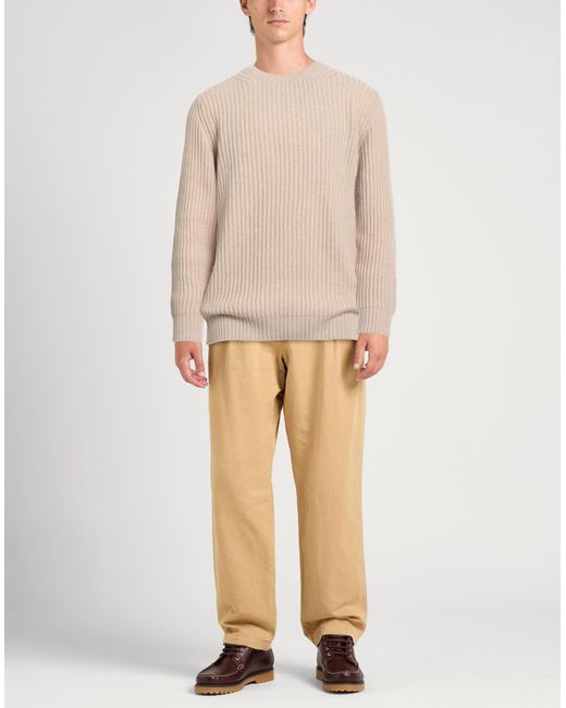 Alpha Studio Natural Sweater Wool, Viscose, Polyamide, Textile Fibers for men