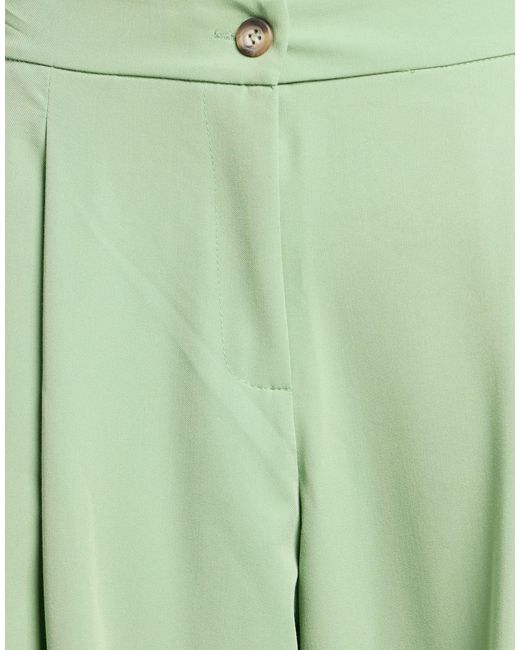 Please Green Pants Polyester, Viscose, Elastane