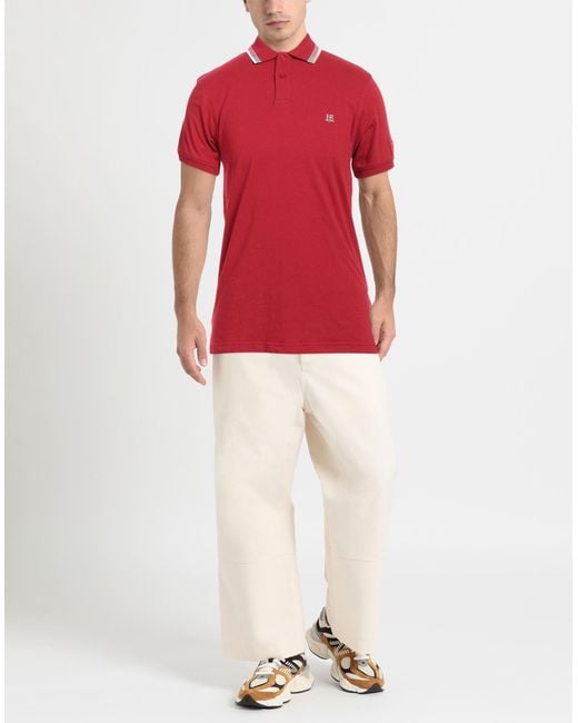 Harmont & Blaine Red Polo Shirt for men