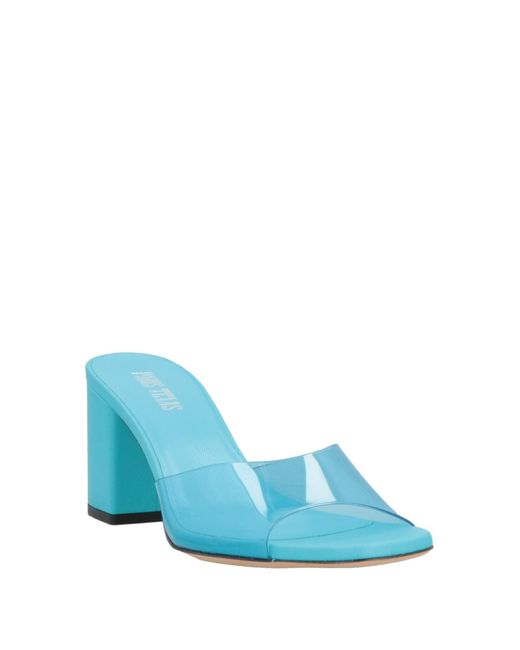 Paris Texas Blue Sandals