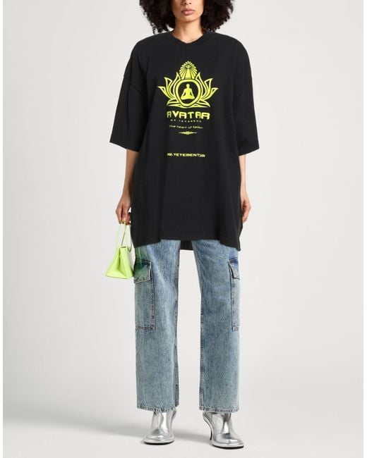 Vetements Black T-Shirt