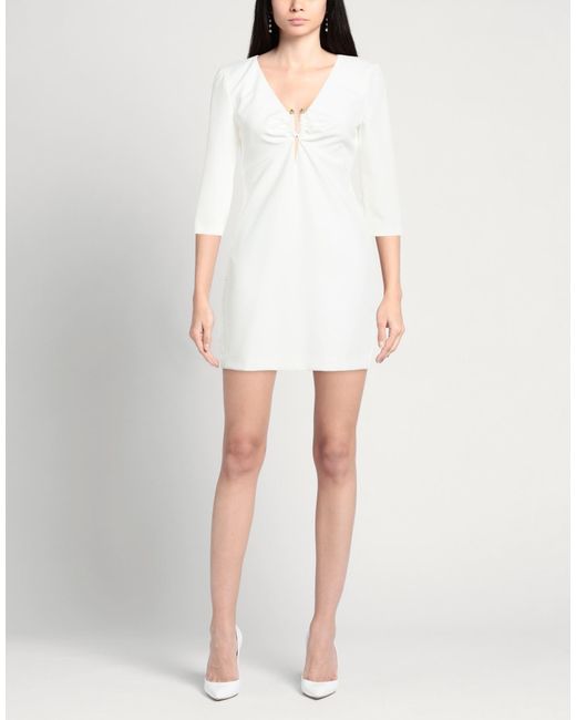 Just Cavalli White Mini Dress