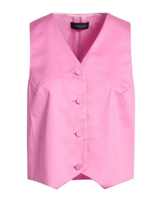 ANDAMANE Pink Waistcoat