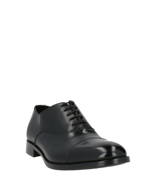 Stringate di Calpierre in Black da Uomo