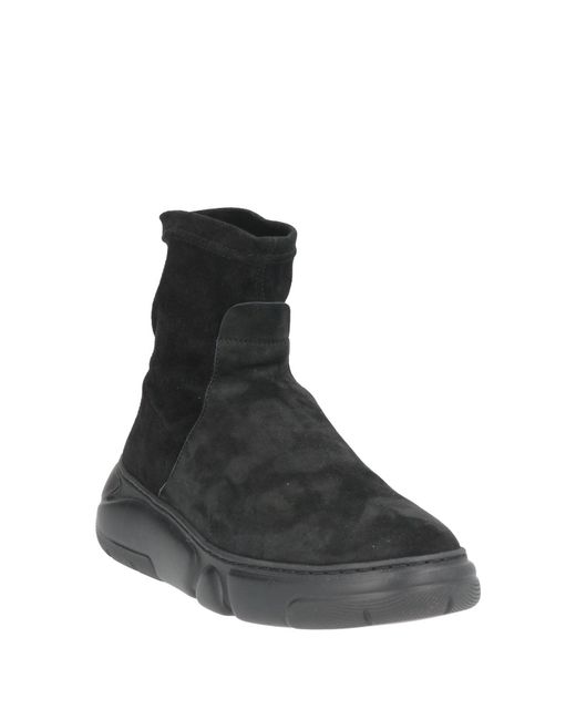 Agl Attilio Giusti Leombruni Black Ankle Boots Leather