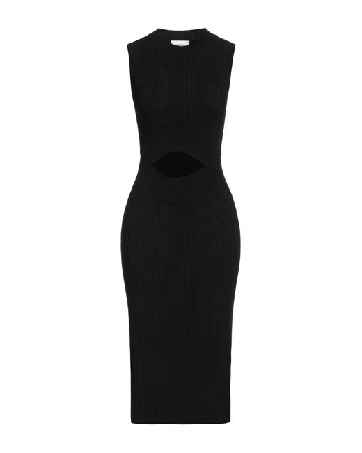 ViCOLO Black Midi Dress