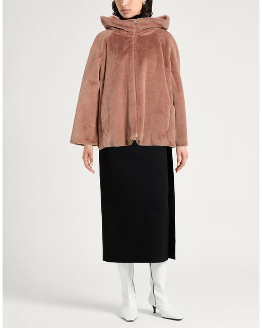 Herno Brown Shearling & Teddy