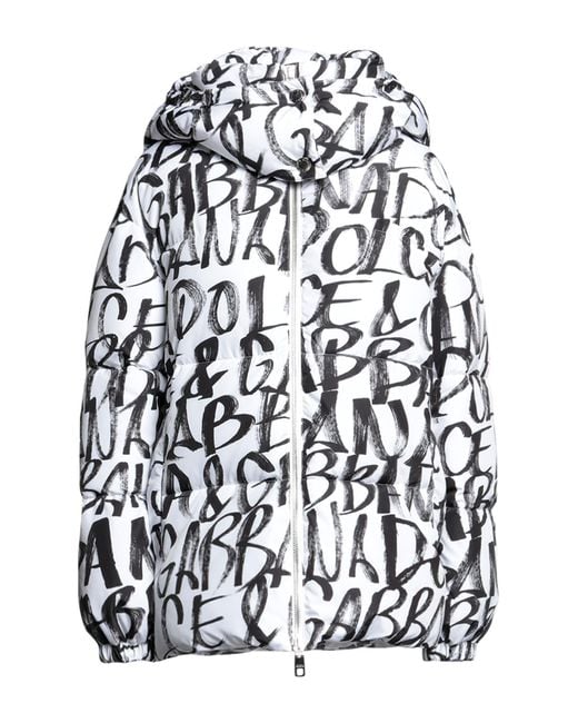 Dolce & Gabbana White Puffer