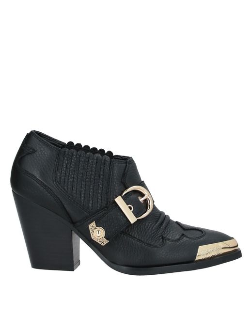 Versace Jeans Couture Black Ankle Boots