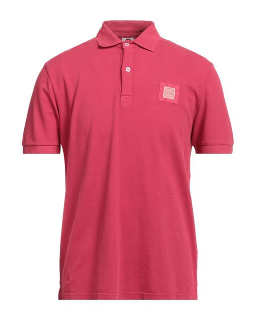 Murphy & Nye Pink Garnet Polo Shirt Cotton for men