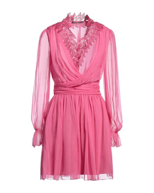 Alberta Ferretti Pink Mini-Kleid