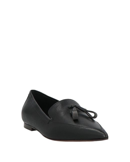Brunello Cucinelli Black Loafer