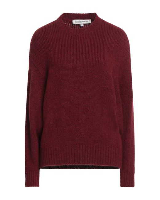 European Culture Red Pullover