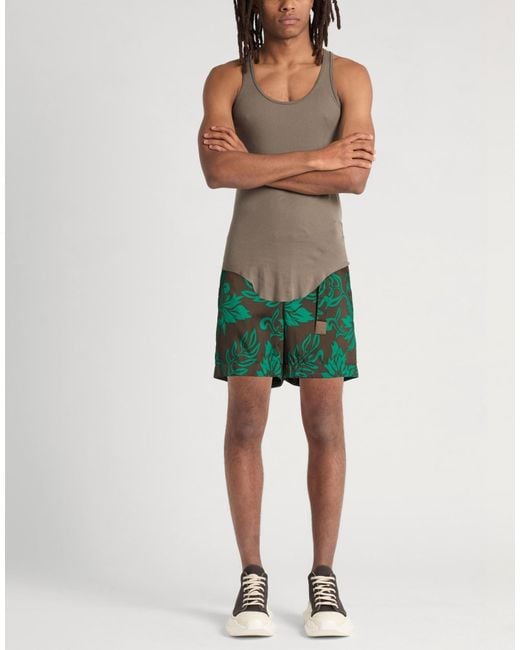 Sacai Green Shorts & Bermuda Shorts for men