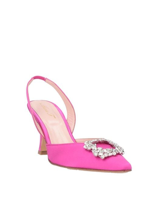 Anna F. Pink Pumps