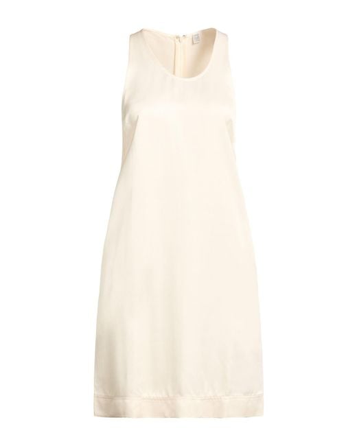 Totême  Natural Mini Dress Viscose