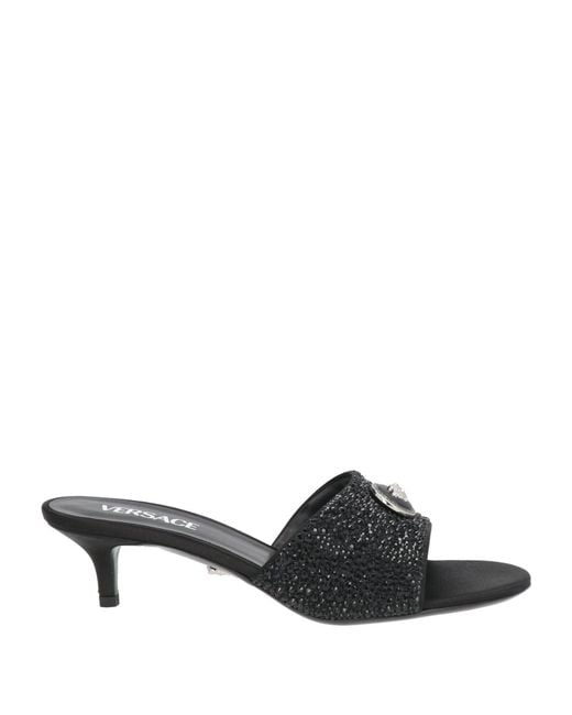 Versace Black Sandale