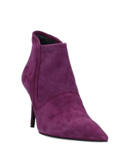 Kalliste Purple Ankle Boots