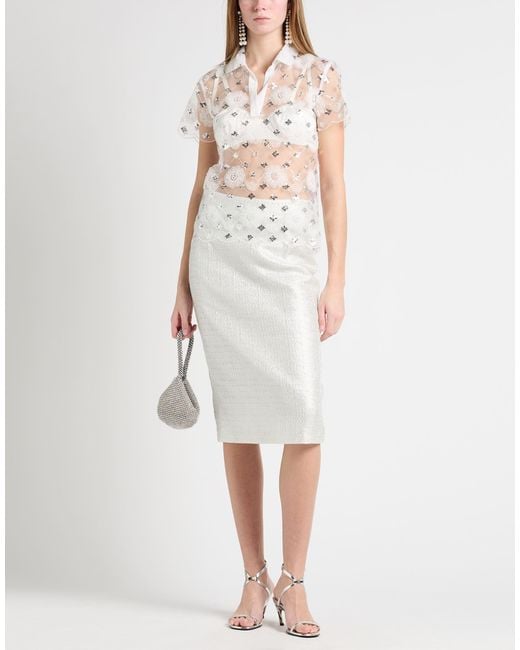 Vivetta White Top Polyester