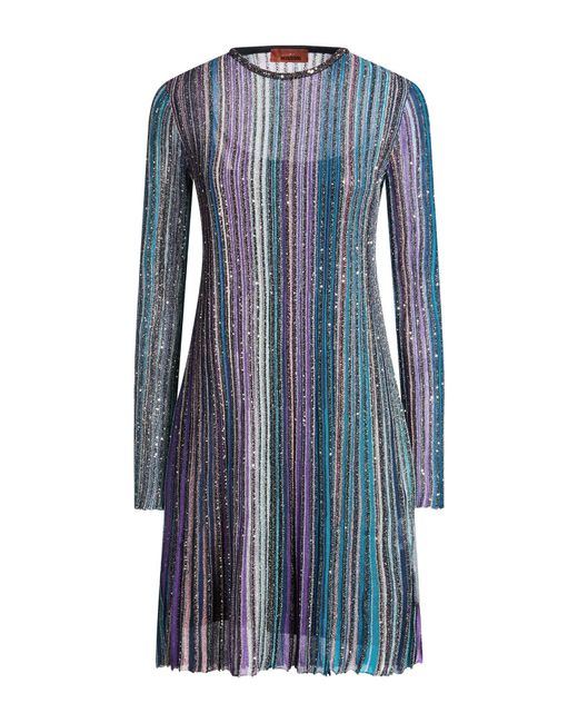 Missoni Blue Mini Dresses