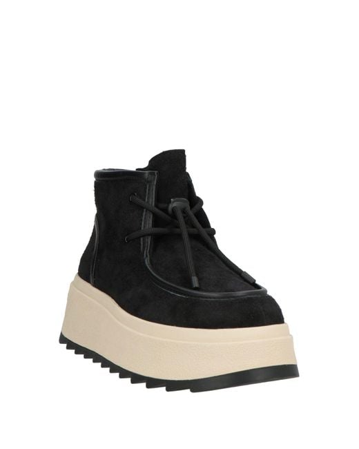 Ash Black Ankle Boots
