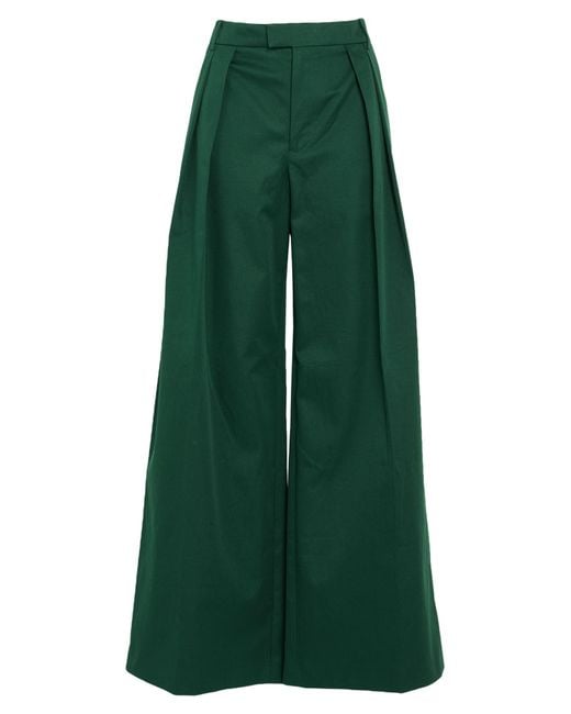 Pantalon Burberry en coloris Green